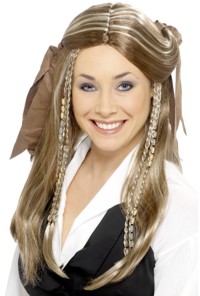 ladies Pirate Wig - Bucanneer Babe