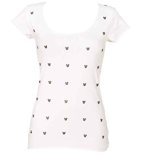 Slash Back Mickey Mouse T-Shirt from