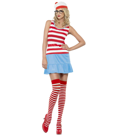 Wheres Wally Fancy Dress Costume