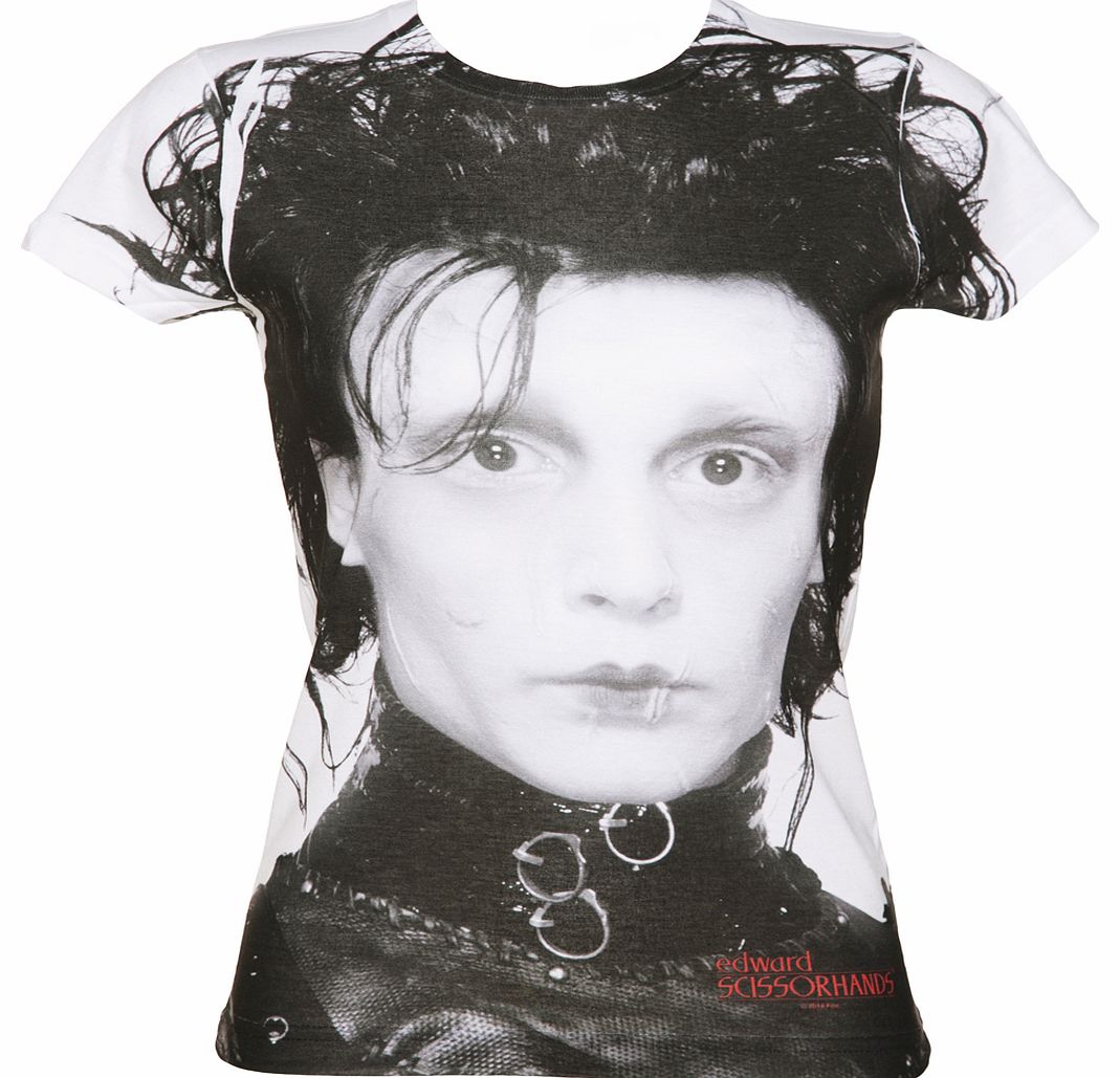 White Edward Scissorhands Sublimation