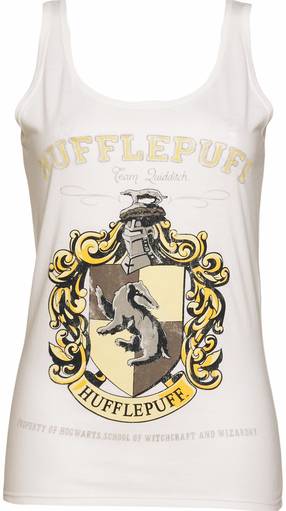 White Harry Potter Hufflepuff Team