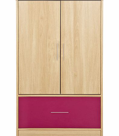 Ladybird Kidspace Ohio 2-Door Shorter Wardrobe