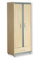 LAI chicago two-door- single-drawer wardrobe