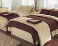 LAI two tone duvet cover set