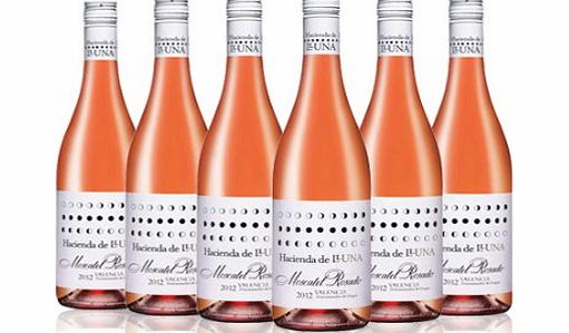 Laithwaites Wine Hacienda de Lluna Rose Wine Moscatel 75cl (Mixed case of 6)