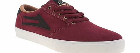 lakai Burgundy Pico Trainers