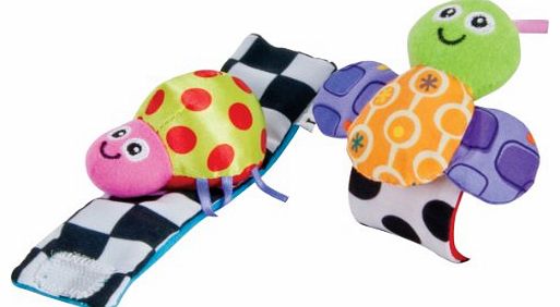 Lamaze High Contrast Wrist Rattles