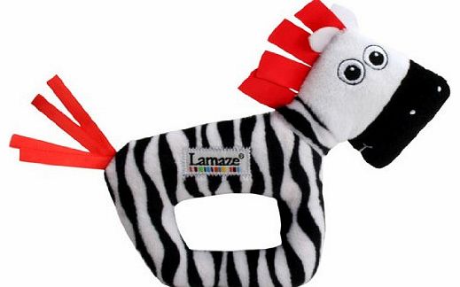 Lamaze High Contrast Zebra Rattle