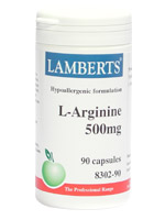 L-Arginine 500mg 90 capsules