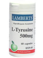 L-Tyrosine 500mg 60 capsules