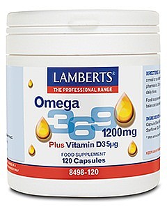 Omega 3 6 9 1200mg Capsules 120