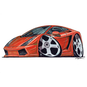 Gallardo - Orange T-shirt