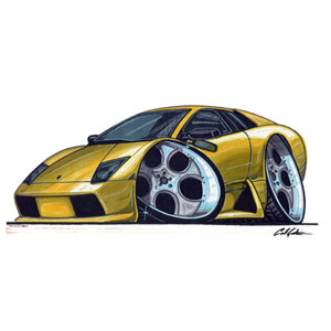 Murcielago - Yellow T-shirt