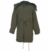 Khaki Authentic Fishtail Parka