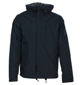 Navy Hooded Jacket