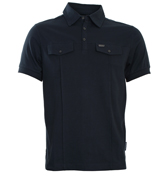 Navy Jersey Polo Shirt