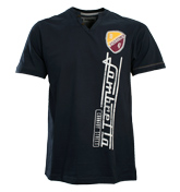 Navy V-Neck T-Shirt