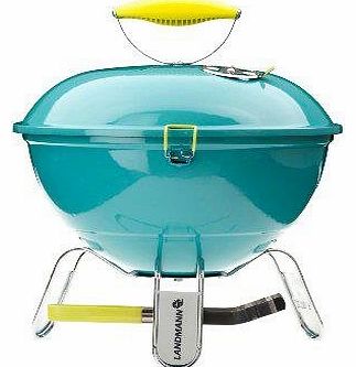 Landmann Ltd Landmann Piccolino 31375 37cm Portable Charcoal Barbecue - Turquoise