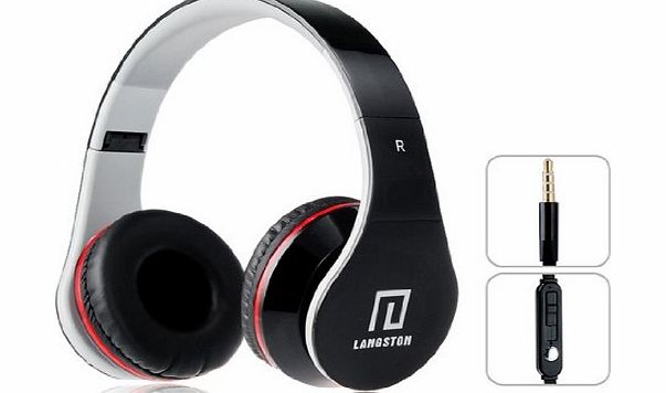  Super Bass High Definition Sound Over Ear Foldable Headphones ( iM-12v ) in Black With Microphone amp; Remote Suitable For Apple Ipad Air 2, Ipad Air, Ipad Mini 3, Ipad Mini 2, Ipad Mini,