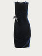 DRESSES NAVY 36 FR LAN-U-2000