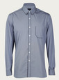 lanvin shirts blue white