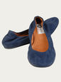 SHOES BLUE 38.5 EU LAN-U-01I-PLO