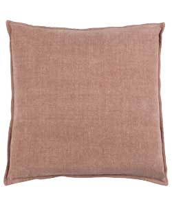 Chenille Cushion - Cappuccino