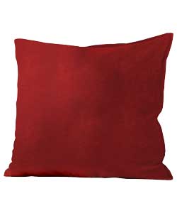 Large Chenille Cushion - Claret