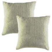 Large Chenille Cushion Stone, Twinpack