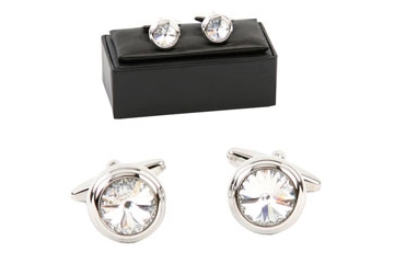 Crystal Cufflinks PTAN38