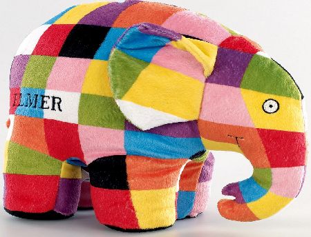 Large Elmer Soft Toy