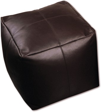 Leather Cube Bean Bag