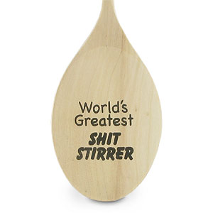 Large Sh-t Stirring Spanking Spoon