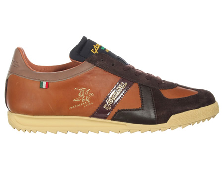 LAscolana Estile Bronzo Leather Trainers