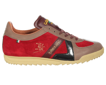 LAscolana Estile Rosso Suede Trainers