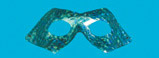 Laser eyemask, blue