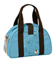 Classic Shoulder Bag Blue with Black Straps