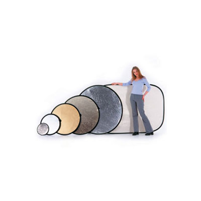 1.8x1.2m Panelite Reflector Gold/White 7