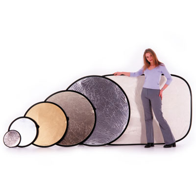 120cm Reflector - Black/White