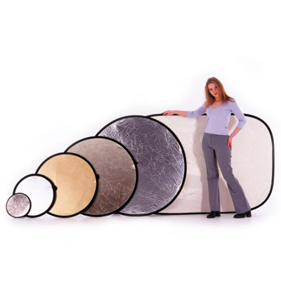 Lastolite 30cm Reflector Silver/White