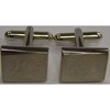 Nickel Plated Matt Finish Cufflinks