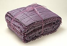 MIA AUBERGINE BEDSPREAD