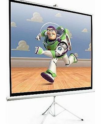 Lavolta 100`` Lavolta Portable Tripod Cinema Projection Screen - HD Matte White - 180cm x 180cm