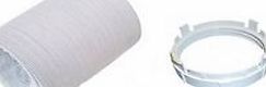 Lazer Electrics Aeg Electrolux amp; Zanussi Tumble Dryer Vent Hose amp; Adaptor Kit Extra Long