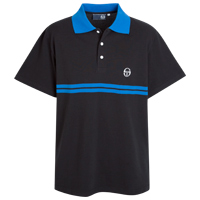 Sergio Heritage Supermac Polo - Black/Royal.