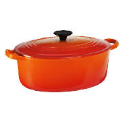 Le Creuset 27cm Oval Casserole Volcanic