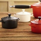 le creuset Almond Petite Round Casserole