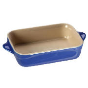 Curve stoneware 17cm rectangular