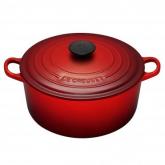 le creuset Graded Blue Round Casserole 24cm