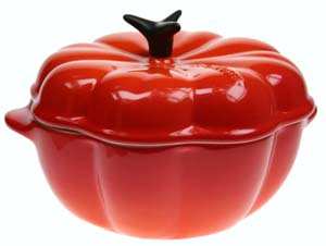 LE CREUSET Mini Pottery Pumpkin Cocotte Volcanic